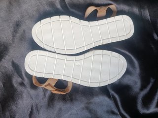 Sandalias UP Fashion Beige Talla 39
