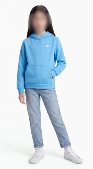 Sudadera Nike Azul con Logo