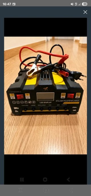 Cargador Batería Coche Inteligente 12V/24V