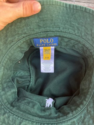 Gorro Bucket Polo Ralph Lauren Verde
