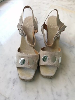 Sandalias de cuña - Castañer
