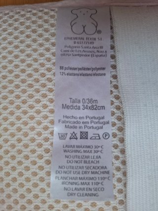 Saco y colchoneta silla de bebé Tous