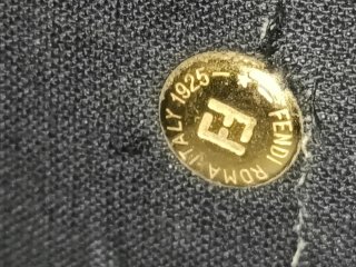 Fendi sas valigia borsa viaggio vintage Italy
