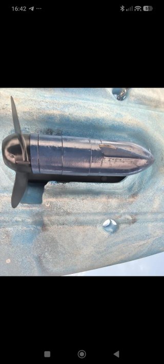 Kayak Galaxy con motor