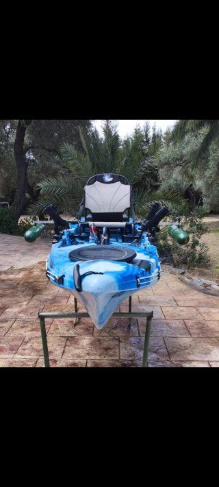 Kayak Galaxy con motor