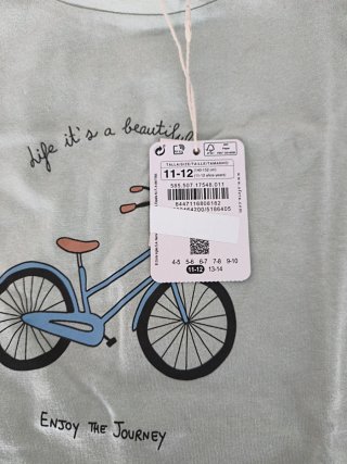 Camiseta Sfera Niña Bicicleta