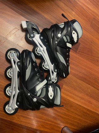 Patines en línea Navaris Negro-Gris