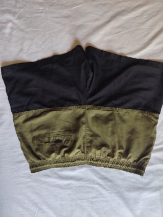 Bañador Silver negro y verde militar
