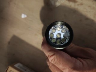 Linterna Táctica E.T. Aluminio IP54