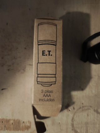 Linterna Táctica E.T. Aluminio IP54