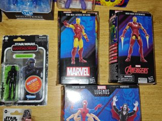 Pack Figuras DC, Marvel y Star Wars Nuevas