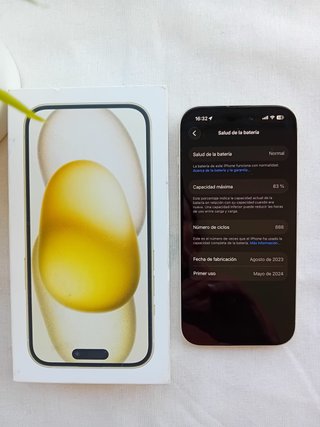 iPhone 15 512GB Amarillo