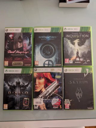 Lote 6 Juegos Xbox 360