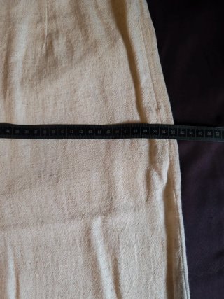Mono beige/blanco talla única