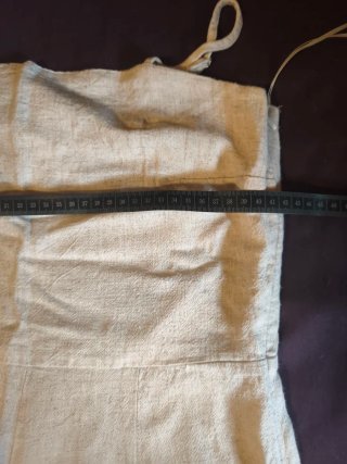 Mono beige/blanco talla única