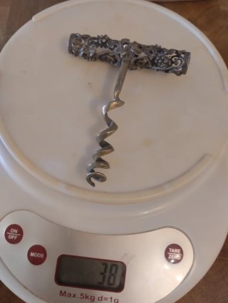 SACACORCHOS PLATA