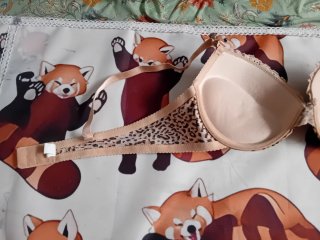 Reggiseno beige maculato tg 5 italiana+estensore