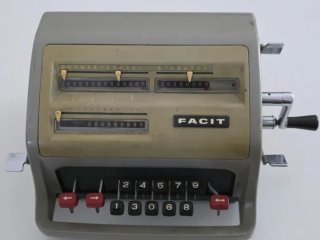 Calculadora Mecánica Facit Vintage