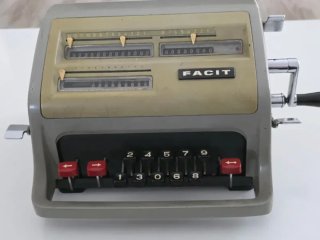 Calculadora Mecánica Facit Vintage