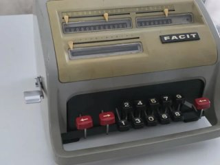 Calculadora Mecánica Facit Vintage