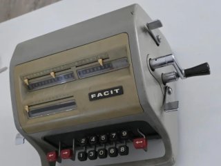 Calculadora Mecánica Facit Vintage