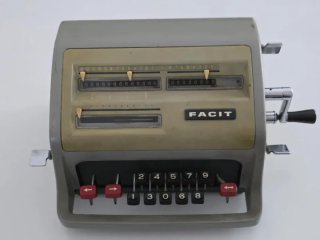 Calculadora Mecánica Facit Vintage