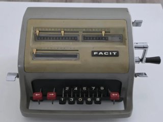 Calculadora Mecánica Facit Vintage
