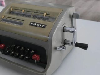 Calculadora Mecánica Facit Vintage