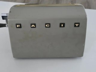 Calculadora Mecánica Facit Vintage