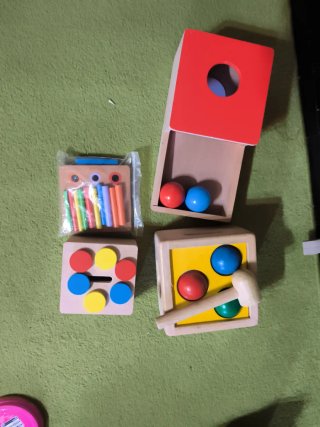 Juegos Montessori Madera