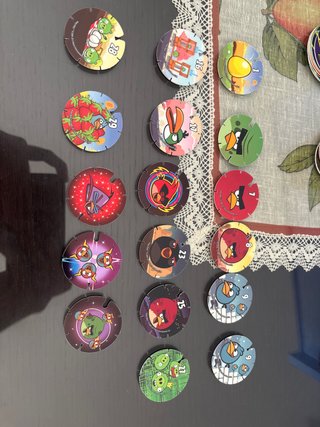 Tazos Angry Birds Colección