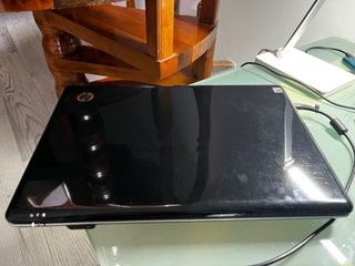 HP G61 Portátil Negro/Plateado