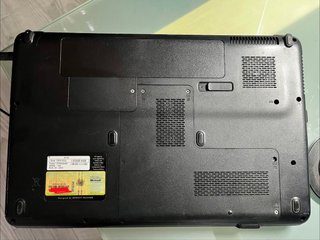 HP G61 Portátil Negro/Plateado