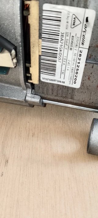 Bomba y motor lavadora Beko 7kg AA 1000rpm