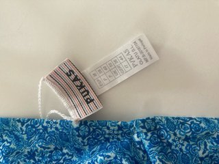 Bikini Pukas Azul y Blanco