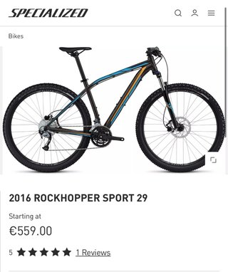 Bicicleta Specialized Rockhopper