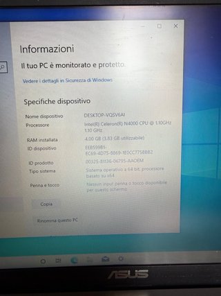 Notebook Asus F509M