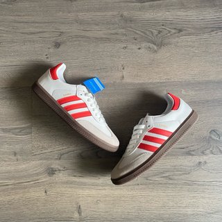 Adidas Samba OG Blancas Rojas Talla 39