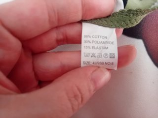 Reggiseno camuflage tg 5 italiana