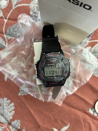 Reloj Casio W-220H-1A2V Negro