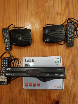 3 Sintonizadores Grabadores GigaTV NPG