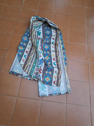 Copripiumino matrimonio multicolore estivo