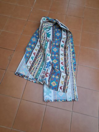 Copripiumino matrimonio multicolore estivo