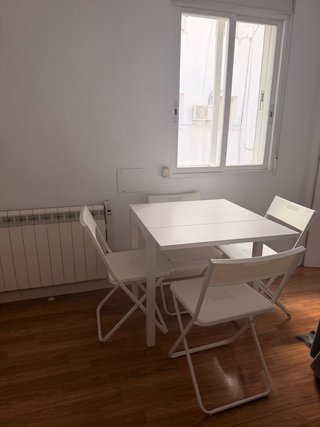 Mesa y 4 Sillas Plegables IKEA