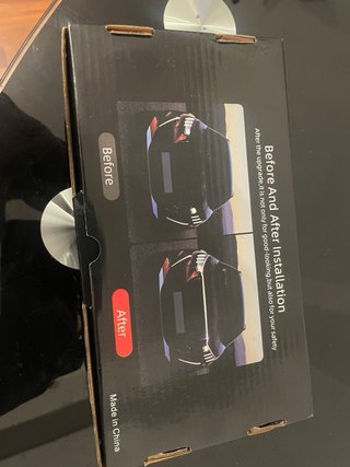 Protección neumaticos coche contra nieve y luz led
