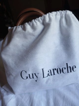 Bolso mano/bandolera Guy Laroche camel, piel