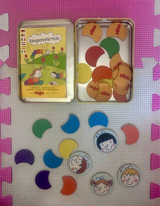 Juego de mesa Oruga de colores HABA