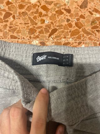 Pantalón chándal gris largo Talla M