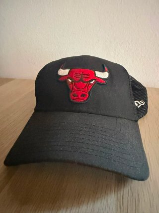 Gorra Chicago Bulls New Era Negra Roja