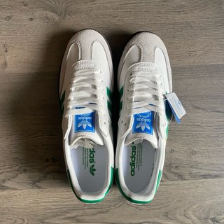 Adidas Samba OG Blancas y Verdes Talla 39